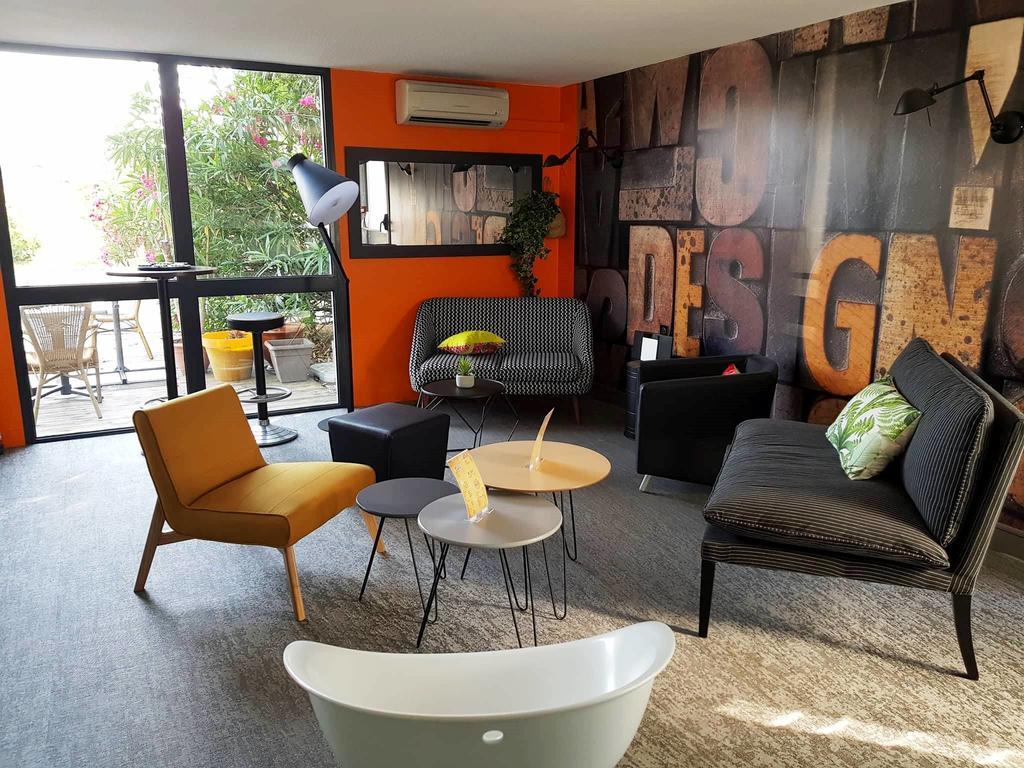 Logis Boutique Hotel Novalis Gradignan Eksteriør billede